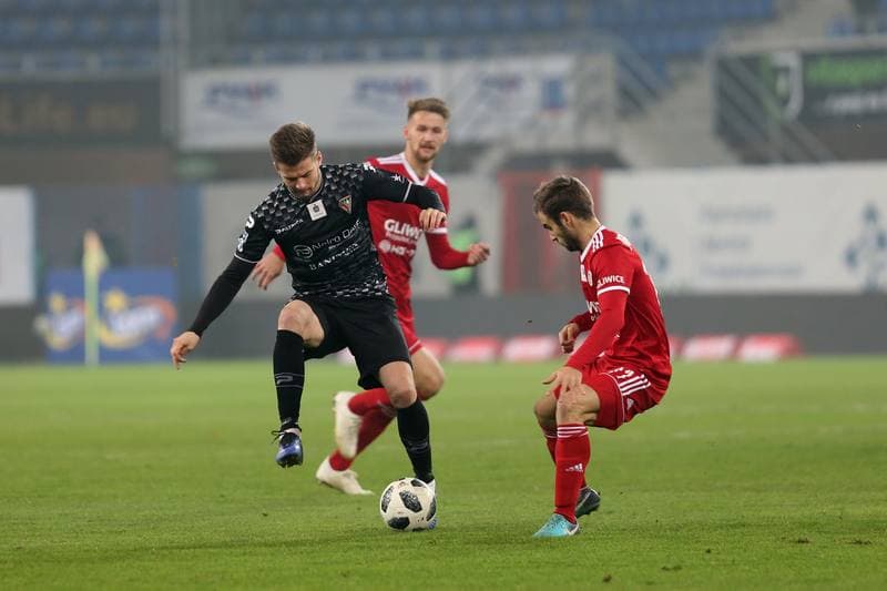 Football. Lotto Ekstraklasa. Piast Gliwice - Zaglebie Sosnowiec. 23.11.2018