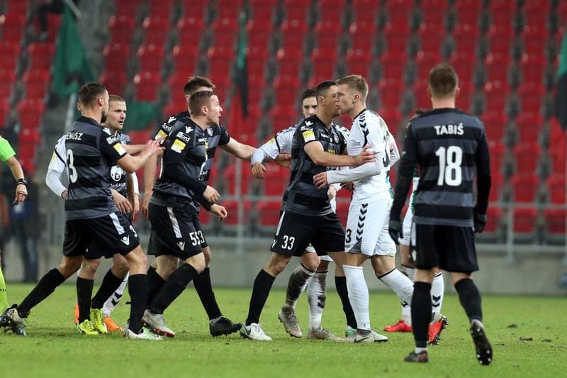 Football. Fortuna I Liga. GKS Tychy - GKS Katowice. 24.11.2018