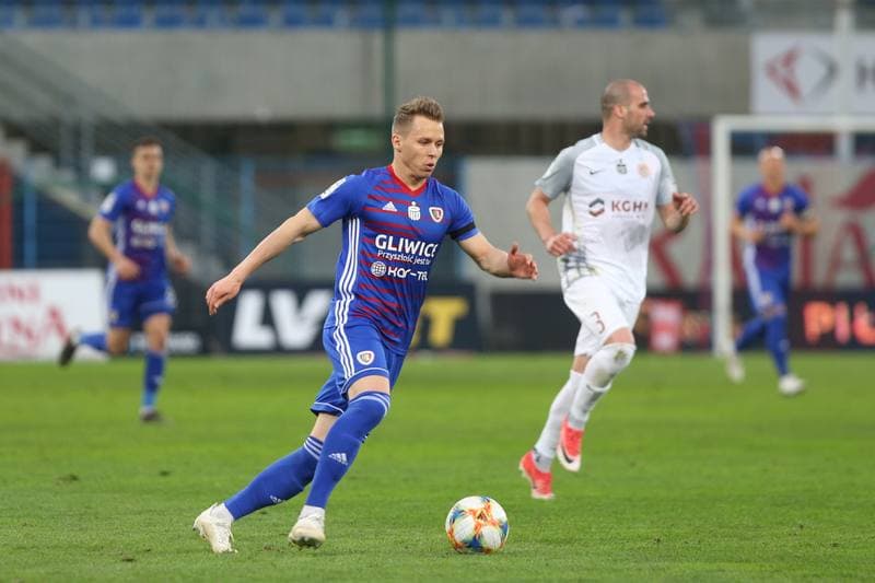 Football. Lotto Ekstraklasa. Piast Gliwice - Zaglebie Lubin. 23.04.2019