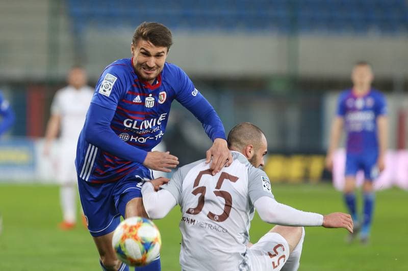 Football. Lotto Ekstraklasa. Piast Gliwice - Zaglebie Lubin. 23.04.2019
