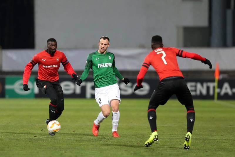 Football. UEFA Europa League. FK Jablonec - Stade Rennais FC. 29.11.2018
