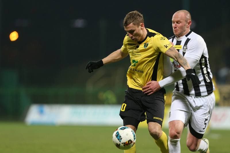 Football. Fortuna I Liga. GKS Katowice - Sandecja Nowy Sacz. 02.12.2018