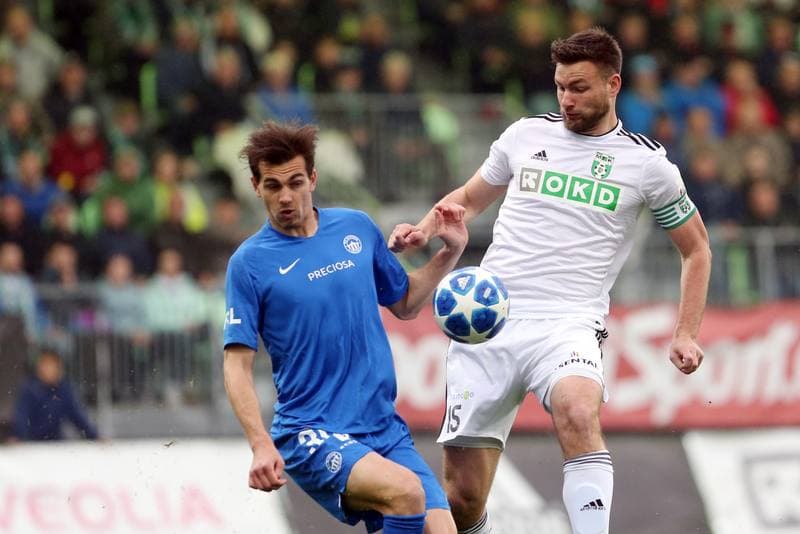 Football. Fortuna:Liga. MFK Karvina - Slovan Liberec. 27.04.2019
