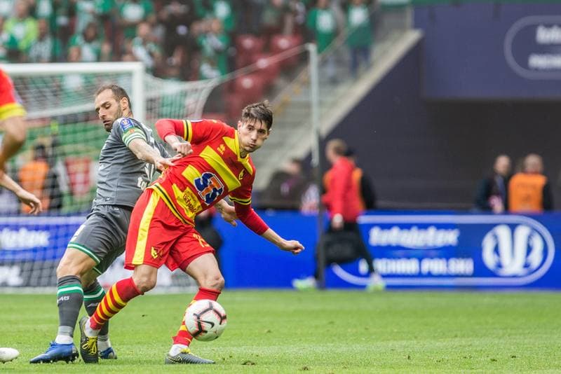 Football. Polish Cup. Jagiellonia Bialystok - Lechia Gdansk. 02.05.2019