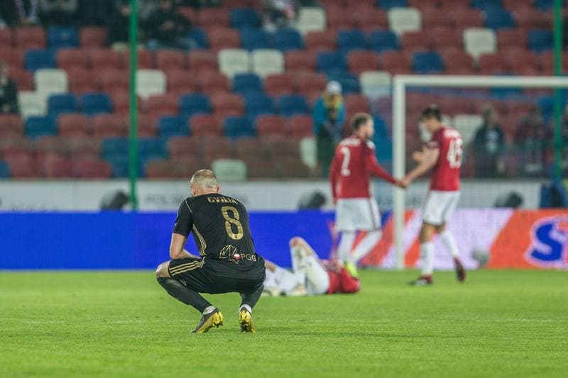 Football. Lotto Ekstraklasa. Gornik Zabrze - Wisla Krakow. 03.05.2019