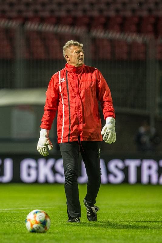 Football. Fortuna I Liga. GKS 1962 Jastrzebie - LKS Lodz. 04.05.2019