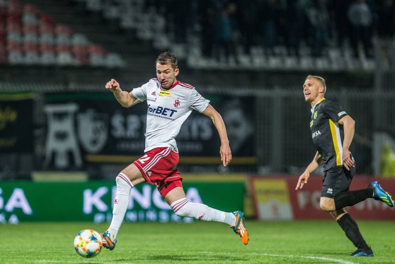 Football. Fortuna I Liga. GKS 1962 Jastrzebie - LKS Lodz. 04.05.2019