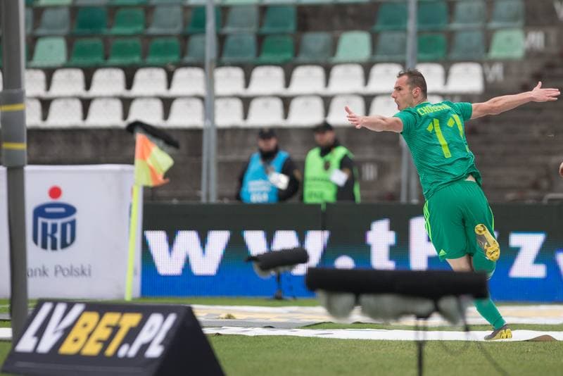 Football. Lotto Ekstraklasa. Zaglebie Sosnowiec - Slask Wroclaw. 05.05.2019