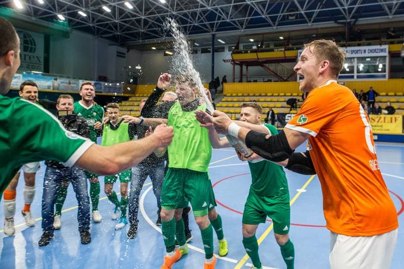 Futsal. Ekstraklasa. Clearex Chorzow - Rekord Bielsko-Biala. 06.05.2019
