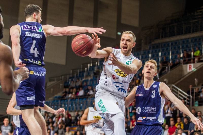 Basketball. EBL. MKS Dabrowa Gornicza - Stelmet Zielona Gora. 10.05.2019