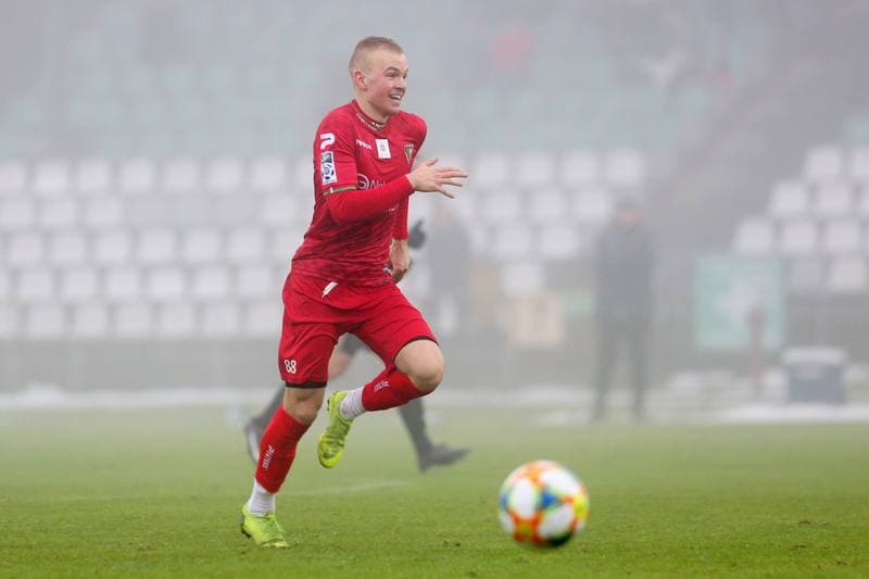 Football. Sparing. Zaglebie Sosnowiec - LKS Lodz. 03.02.2019