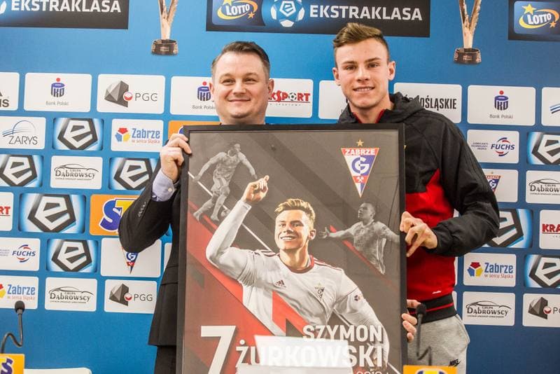 Football. Gornik Zabrze. Press Conference. 13.05.2019