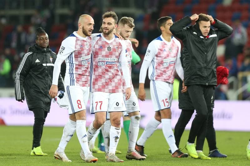 Football. Lotto Ekstraklasa. Gornik Zabrze - Wisla Krakow. 11.02.2019