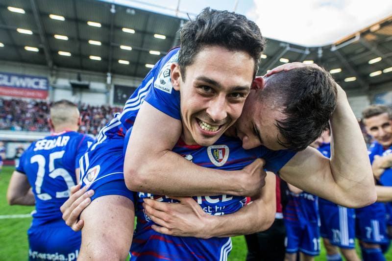 Football. Lotto Ekstraklasa. Piast Gliwice - Lech Poznan. 19.05.2019