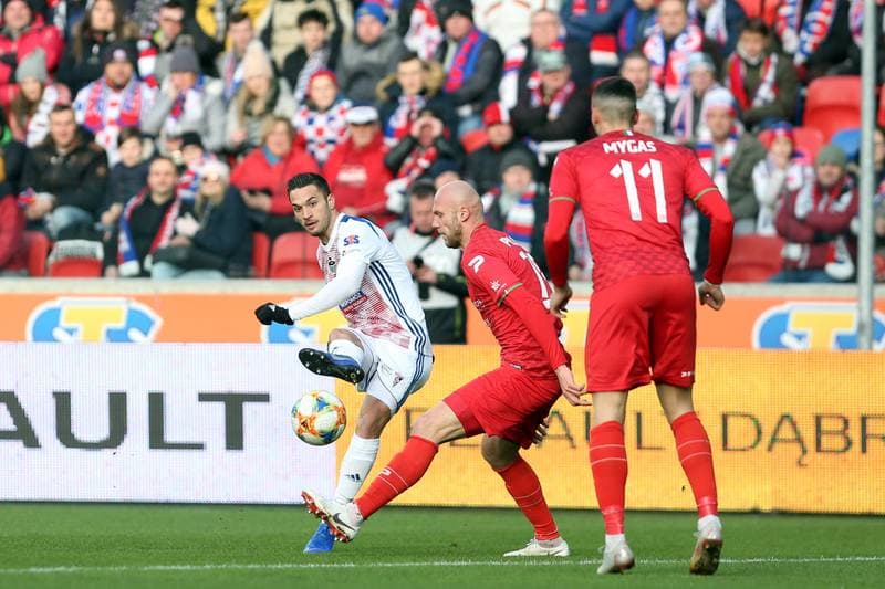 Football. Lotto Ekstraklasa. Gornik Zabrze - Zaglebie Sosnowiec. 23.02.2019