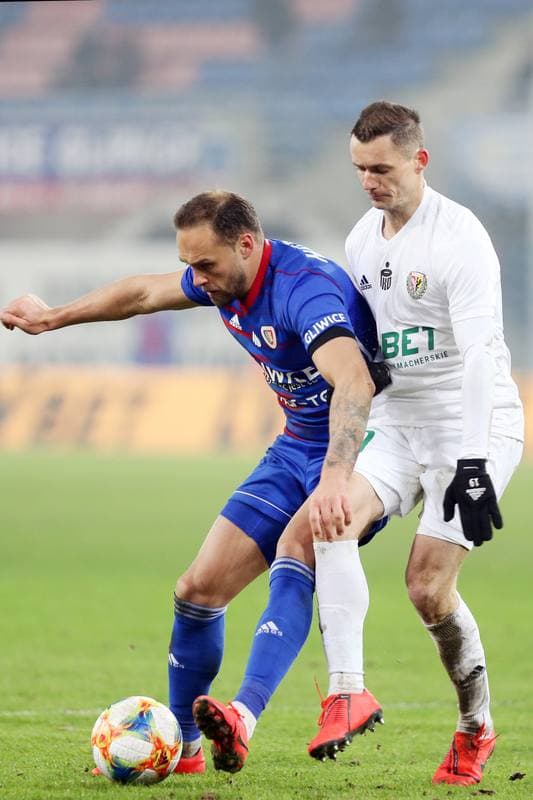 Football. Lotto Ekstraklasa. Piast Gliwice - Slask Wroclaw. 01.03.2019