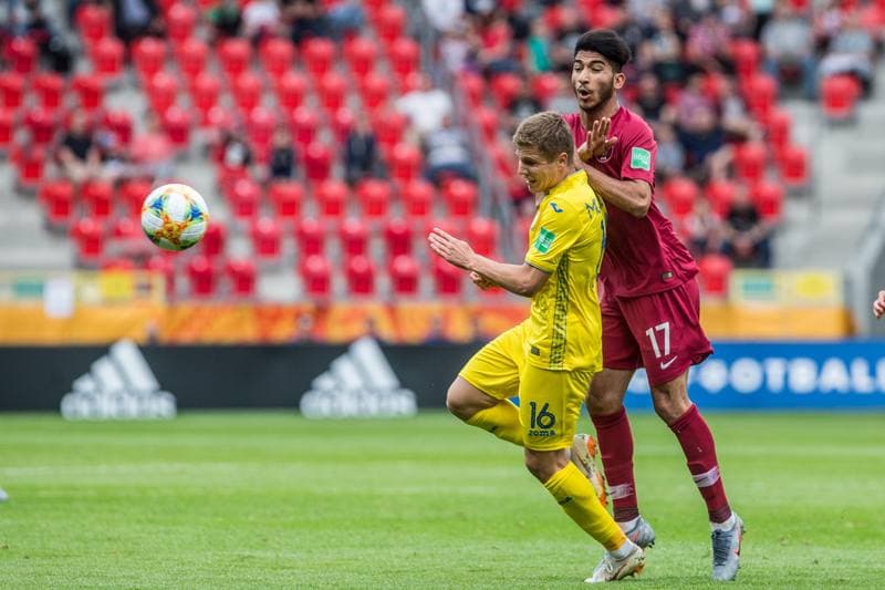 Football. FIFA U-20 World Cup. Qatar - Ukraine. 27.05.2019
