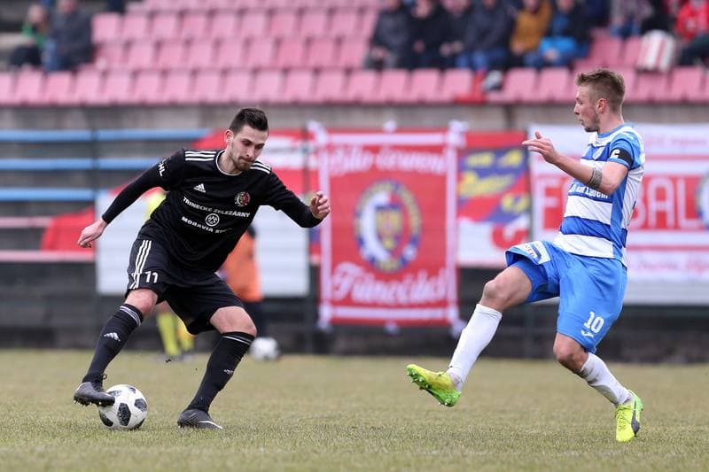 Football. Fortuna Narodni Liga. Fotbal Trinec - FK Usti nad Labem. 02.03.2019