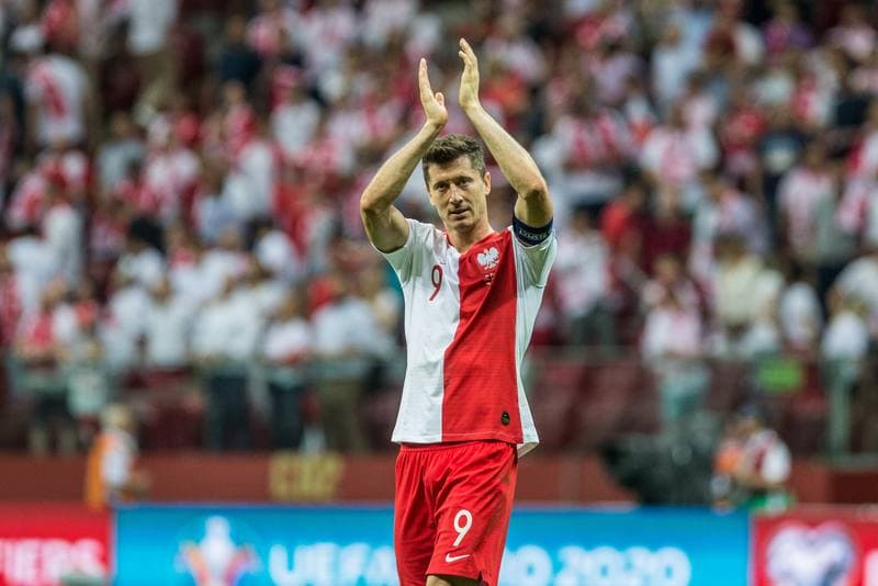 Football. Euro 2020 Qualifiers. Poland - Israel. 10.06.2019