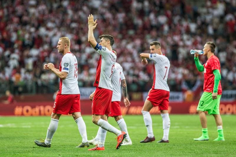 Football. Euro 2020 Qualifiers. Poland - Israel. 10.06.2019