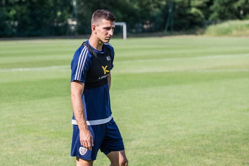 Football. Piast Gliwice. Training. 12.06.2019
