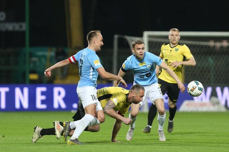 Football. Fortuna I Liga. GKS Katowice - Stomil Olsztyn. 24.04.2019