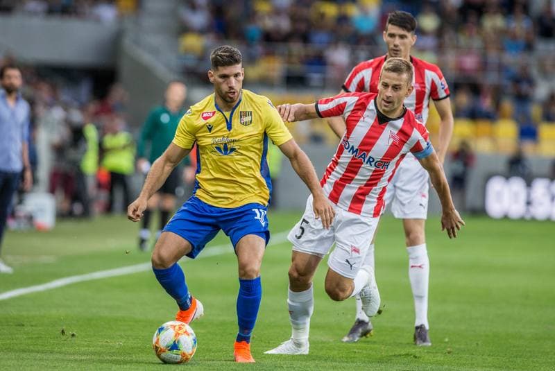 Football. UEFA Europa League. DAC 1904 Dunajska Streda - Cracovia Krakow. 11.07.2019