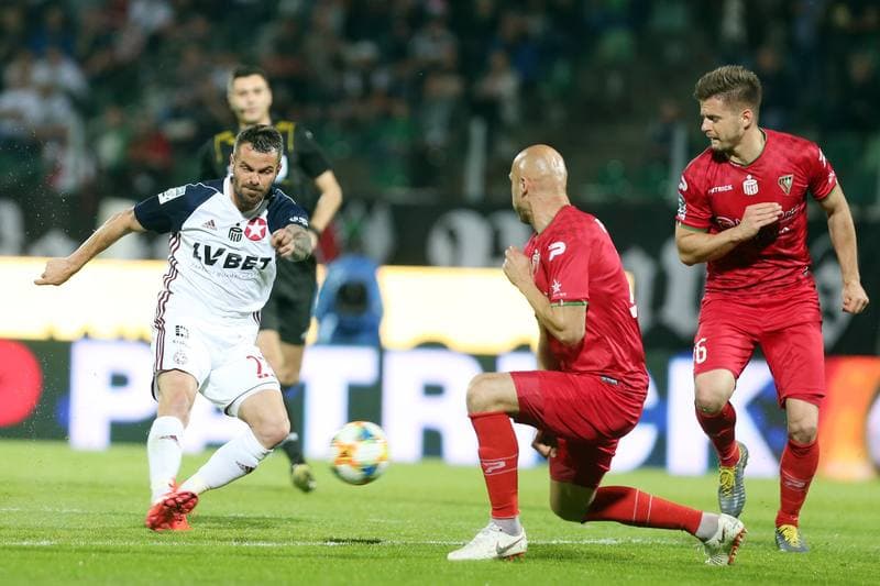 Football. Lotto Ekstraklasa. Zaglebie Sosnowiec - Wisla Krakow. 25.04.2019
