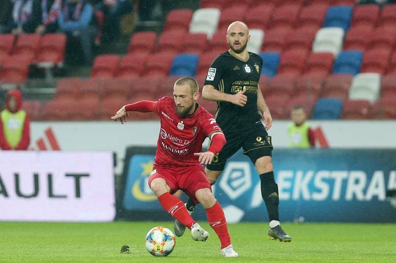 Football. Lotto Ekstraklasa. Gornik Zabrze - Zaglebie Sosnowiec. 29.04.2019