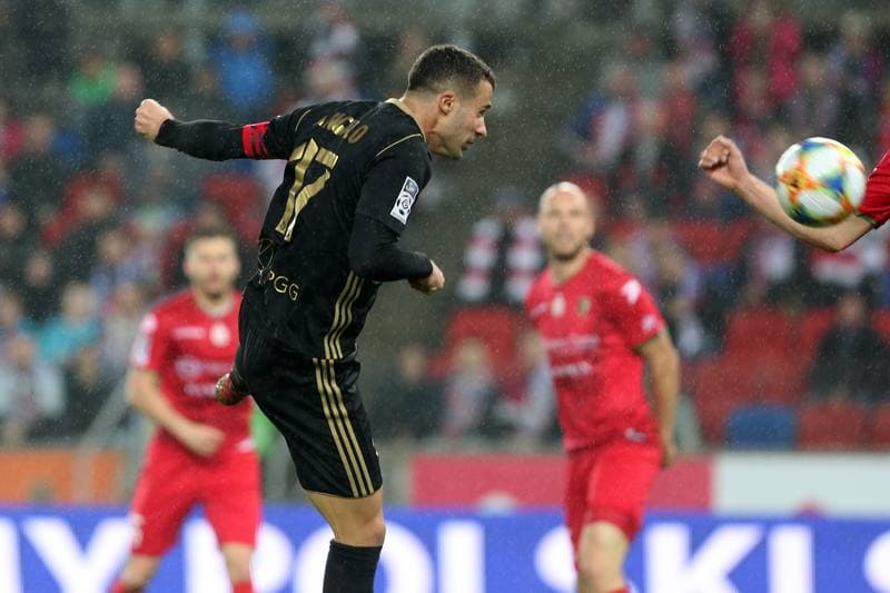 Football. Lotto Ekstraklasa. Gornik Zabrze - Zaglebie Sosnowiec. 29.04.2019
