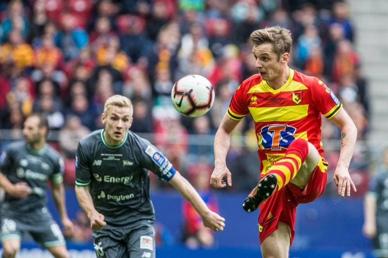Football. Polish Cup. Jagiellonia Bialystok - Lechia Gdansk. 02.05.2019