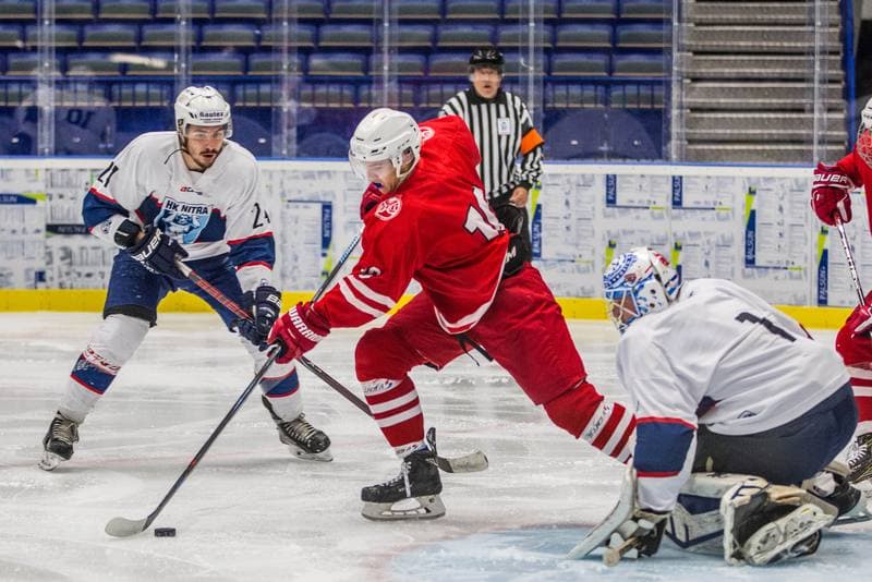 Ice Hockey. Friendly Match. Poland U20 - HK Nitra. 16.08.2019