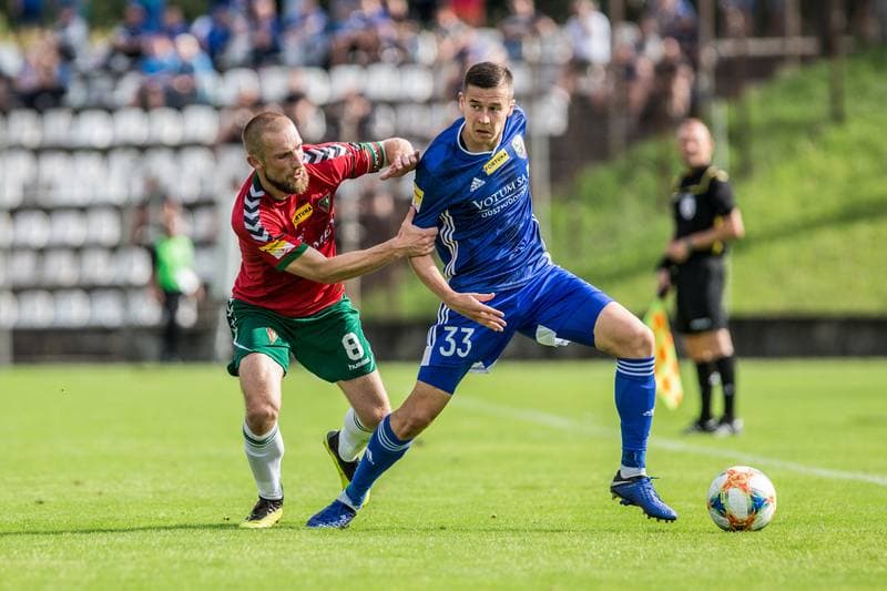 Football. Fortuna I Liga. Zaglebie Sosnowiec - Miedz Legnica. 17.08.2019