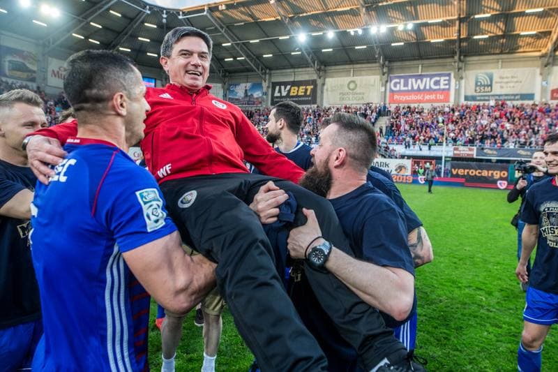 Football. Lotto Ekstraklasa. Piast Gliwice - Lech Poznan. 19.05.2019
