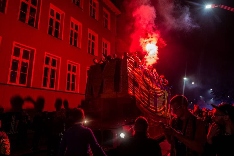 Football. Piast Gliwice. Celebration. 19.05.2019