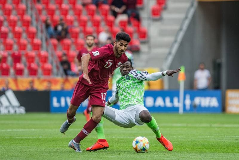 Football. FIFA U-20 World Cup. Qatar - Nigeria. 24.05.2019