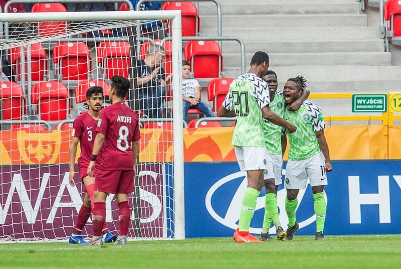 Football. FIFA U-20 World Cup. Qatar - Nigeria. 24.05.2019
