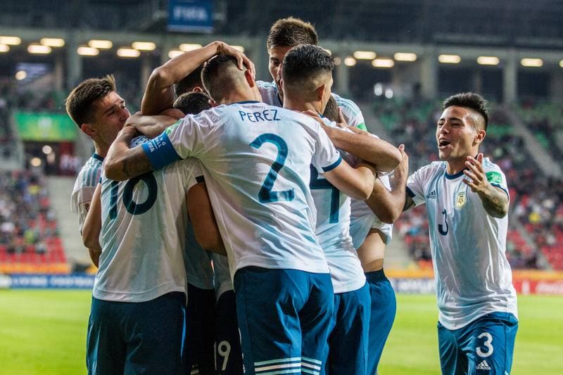 Football. FIFA U-20 World Cup. Argentina - South Africa. 25.05.2019