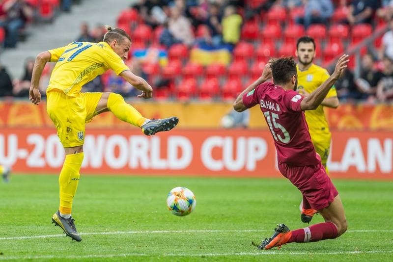 Football. FIFA U-20 World Cup. Qatar - Ukraine. 27.05.2019