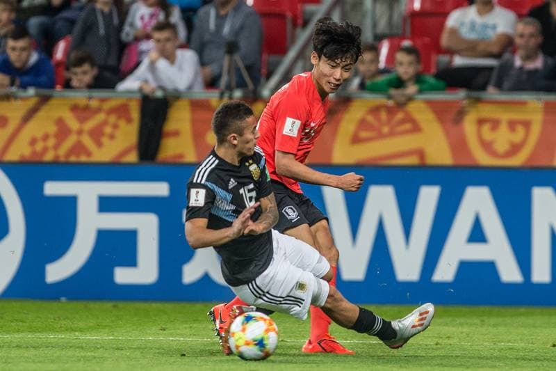 Football. FIFA U-20 World Cup. Korea Republic - Argentina. 31.05.2019