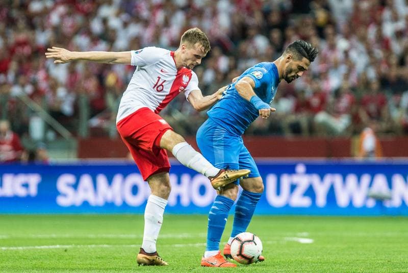 Football. Euro 2020 Qualifiers. Poland - Israel. 10.06.2019