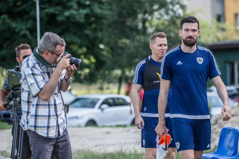 Football. Piast Gliwice. Training. 12.06.2019
