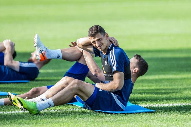 Football. Piast Gliwice. Training. 12.06.2019