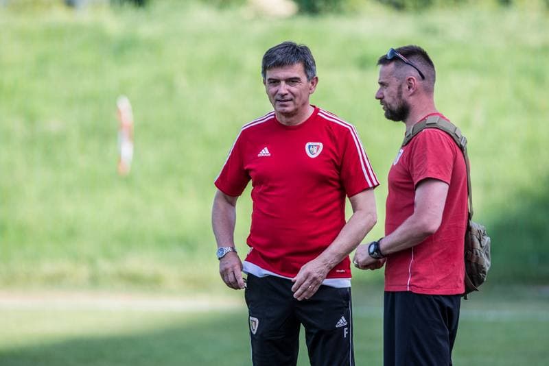 Football. Piast Gliwice. Training. 12.06.2019