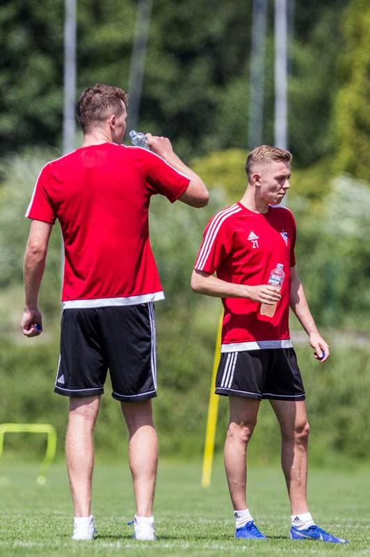 Football. Gornik Zabrze. Training. 18.06.2019