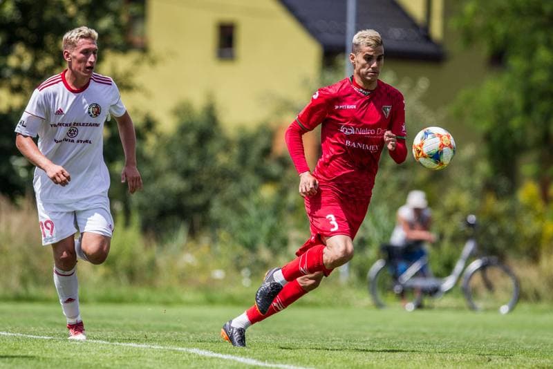Football. Sparing. Zaglebie Sosnowiec - Fotbal Trinec. 03.07.2019