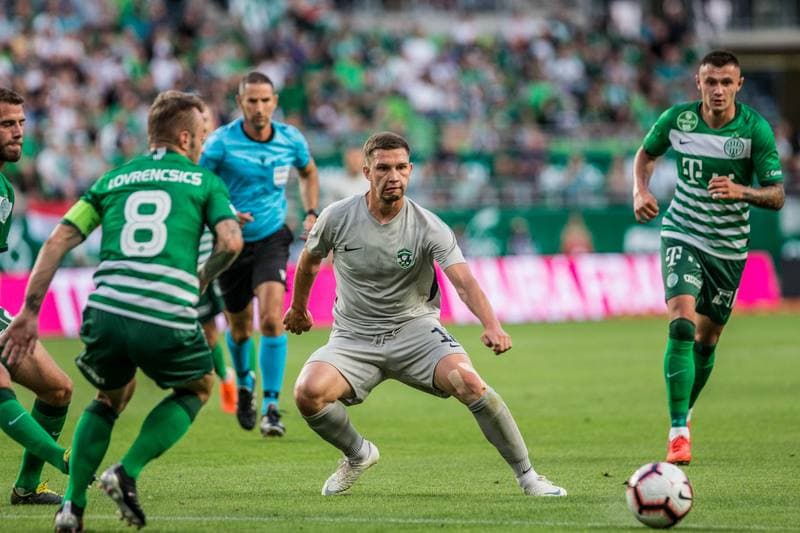 Football. UEFA Champions League. Ferencvaros Budapest - Ludogorets Razgrad. 10.07.2019