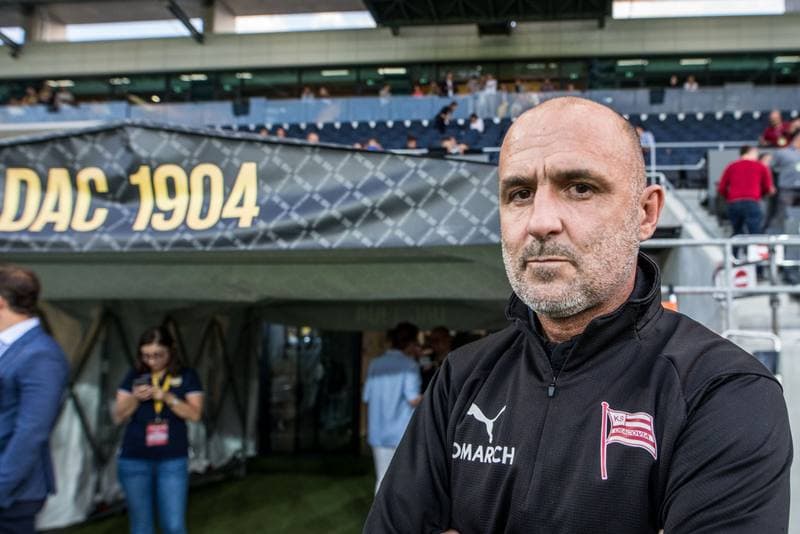 Football. UEFA Europa League. DAC 1904 Dunajska Streda - Cracovia Krakow. 11.07.2019