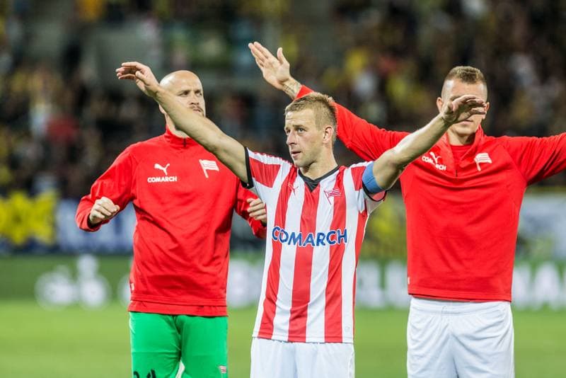 Football. UEFA Europa League. DAC 1904 Dunajska Streda - Cracovia Krakow. 11.07.2019