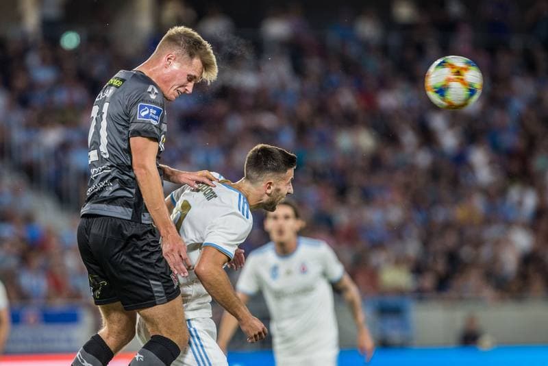 Football. UEFA Europa League. Slovan Bratislava - Dundalk FC. 07.08.2019